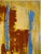 Large Abstract Expressionist Painting by John Frates, Florida, Blue Yellow Red For Sale - Image 10 of 10