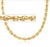 Vintage 14 Karat Yellow Gold 49.2 Gm, Rope Chain, 3.3 mm Necklace, 36 " Long For Sale - Image 18 of 18
