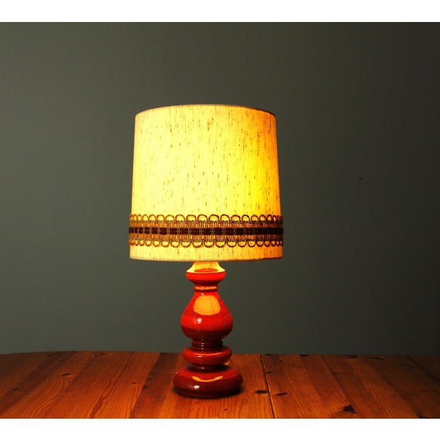 Ceramic Ceramic Table Lamp from Hustadt Leuchten, 1970s For Sale - Image 7 of 12