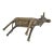 Metal Vintage Brass Tribal India Brahma Cow For Sale - Image 7 of 8