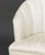 Contemporary White Silk Brocade Upholstered Tub Chair For Sale - Image 3 of 7