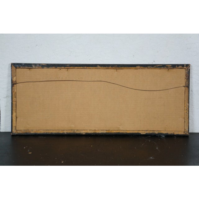 Late 19th Century Antique Henri Le Riche Signed Windmill Riverscape Landscape Etching 26", Framed For Sale - Image 12 of 12