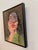 Figurative Shadow Work by Maria Housley | Oil on Clayboard Portrait of a woman with shadowed face For Sale - Image 3 of 3