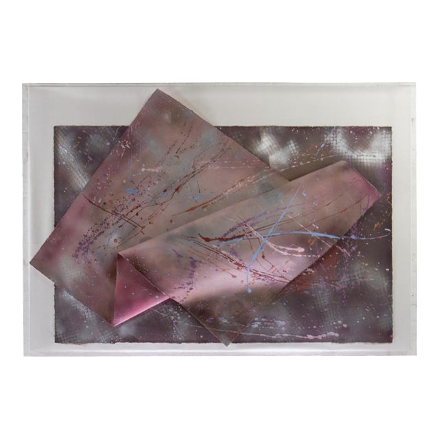 Late 20th Century Postmodern Contemporary Abstract Mixed Media Large Scale 3d Collage by Martha Holden For Sale