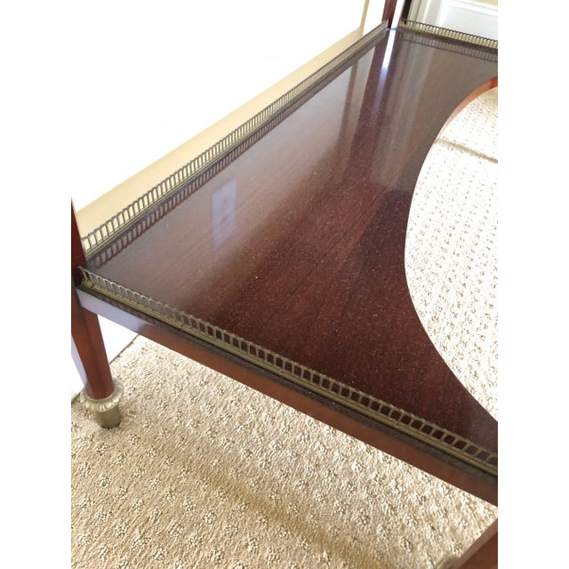 Neoclassical John Widdicomb Console Table For Sale - Image 11 of 13