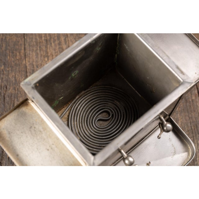Metal Stainless Steel Salesman Sample Cooling Machine by Wf Dougherty For Sale - Image 7 of 9