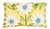 Schumacher Marguerite Embroidery Pillow in Buttercup For Sale