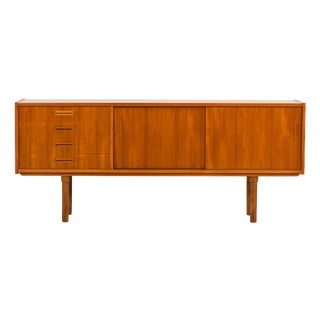 Scandinavian Teak Sideboard in the style of Nils Jonsson, 1960s For Sale