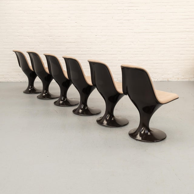 1960s Orbit Dining Set by Farner & Grunder for Herman Miller, 1960s, Set of 7 For Sale - Image 5 of 18