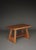 Brown Dutch Oak Side Table, 1950s For Sale - Image 8 of 18