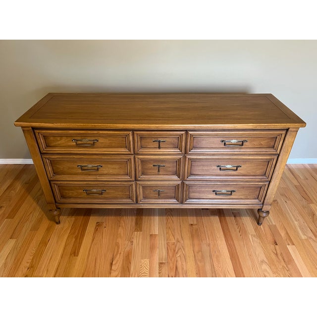 Made by White Fine Furniture, one of America’s preeminent furniture makers in the mid-20th century. Features a beautifully...