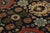 1910s Antique Karabagh Rug, Dense Medallion Lattice in Midnight and Crimson - Rug & Kilim For Sale - Image 5 of 6