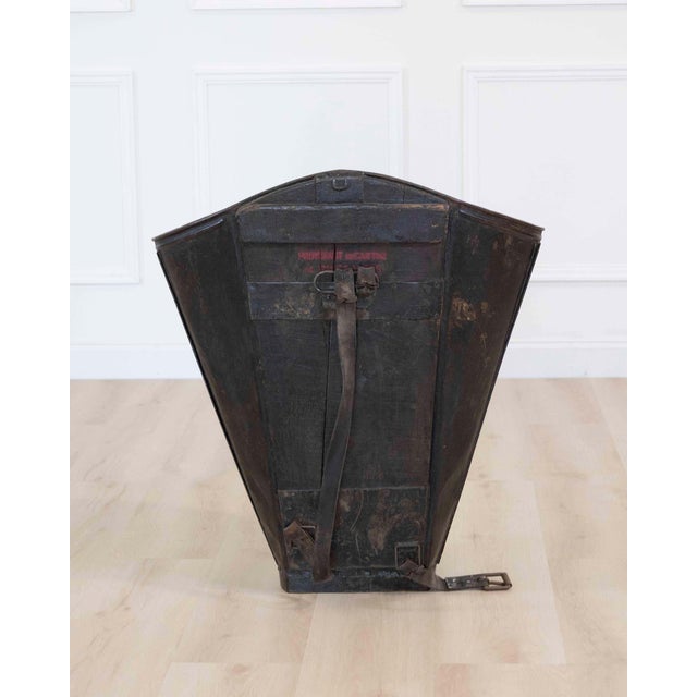 Mid 20th Century French 20th Century Painted Grape-Picking Hod For Sale - Image 5 of 8
