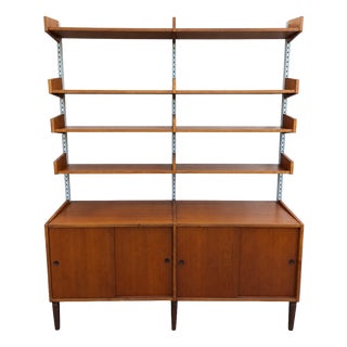 Scandinavian Teak Bookcase, Denmark, 1960s For Sale