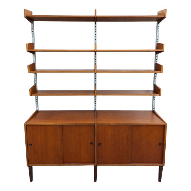 Scandinavian Teak Bookcase, Denmark, 1960s For Sale