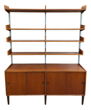 Scandinavian Teak Bookcase, Denmark, 1960s