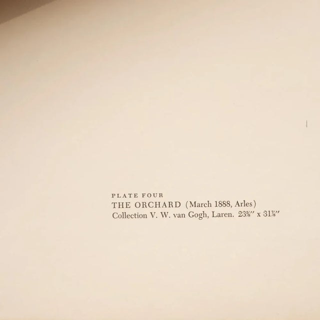 1950s After Vincent Van Gogh "The Orchard", First Edition Vintage Print For Sale - Image 4 of 8