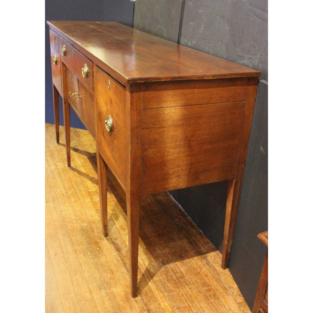 Hepplewhite Circa 1790-1810 Federal Period Hepplewhite Sideboard From Virginia For Sale - Image 3 of 14