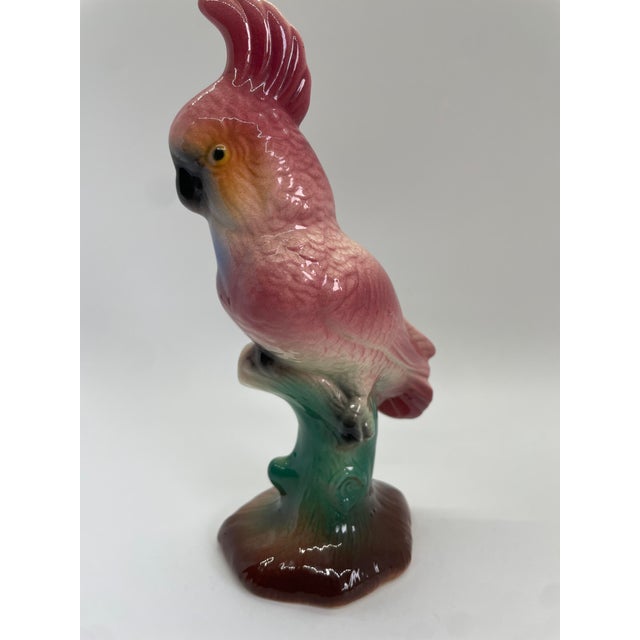 Mid 20th Century Cockatoo Figurine For Sale - Image 4 of 7