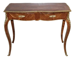 19th Century Louis XV Table in Marquetry