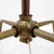 Metal Hollywood Regency Bronzed Metal and Brass Tripod Floor Lamp, 1950s For Sale - Image 7 of 17
