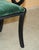 Vintage English Regency Green Velvet Dining Chairs, Set of 8 For Sale - Image 11 of 18