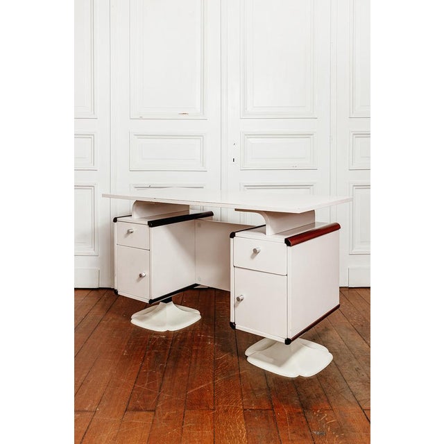 Desk and Chair from Gautier, France, 1970s, Set of 2 For Sale - Image 9 of 17
