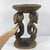 Early 20th Century Luba Stool with Dual Caryatid Figures For Sale - Image 11 of 12