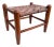 Primitive Shaker Splint Cane Footstool For Sale