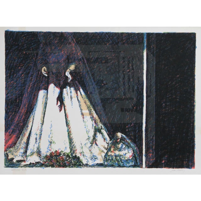 Contemporary Bride, John Hardy Lithograph For Sale - Image 3 of 3