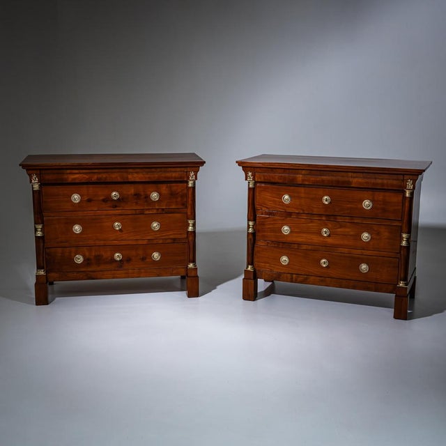 Large Antique Italian Chests of Drawers, 1800s, Set of 2 For Sale - Image 11 of 11