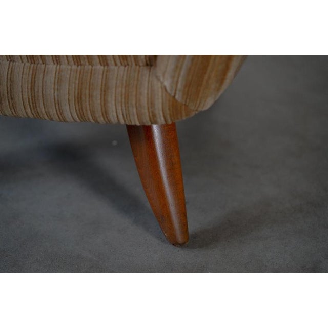 Pair of Danish Lounge Chairs, Denmark, 1940s For Sale - Image 8 of 16