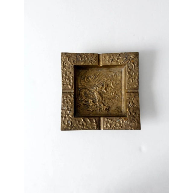 Brass Vintage Brass Ashtray For Sale - Image 8 of 8