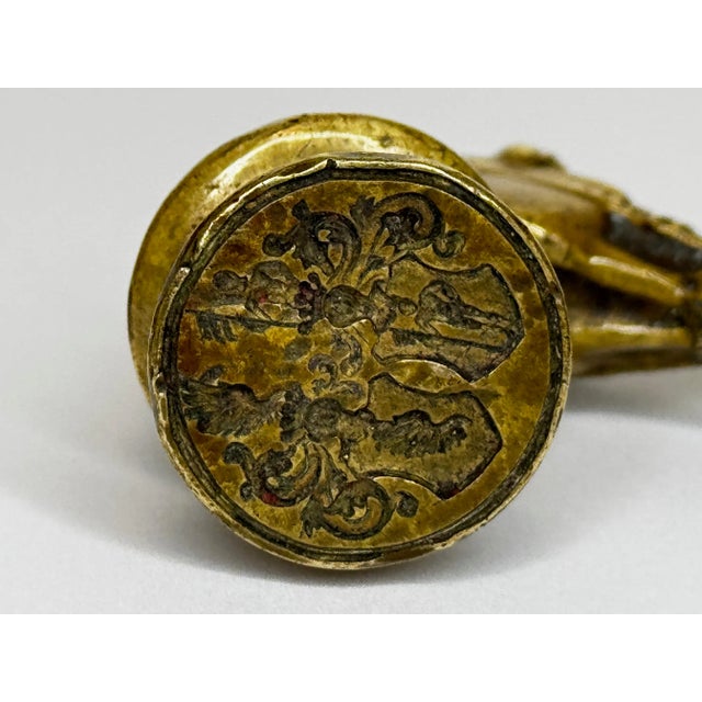 Georgian Equestrian Horse Head Armorial Desk Seal c.1770–1800 For Sale - Image 10 of 10