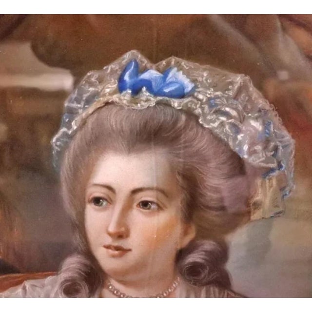 Early 1900s Antique French Pastel Painting in a French Frame For Sale In Philadelphia - Image 6 of 7
