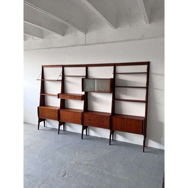 Vintage Norwegian Modular Bookcase, 1960s For Sale - Image 4 of 11