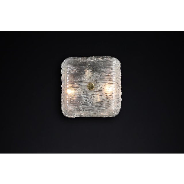 Gray Large Murano Bambù Series Wall Lights from Venini, Italy, 1950s For Sale - Image 8 of 14