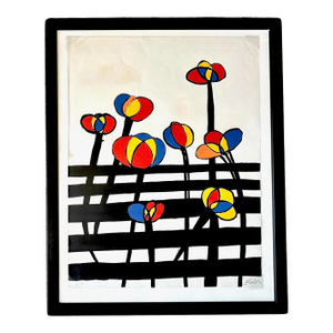 Alexander Calder Untitled/Flowers Fences 1972 Magie Eolienne Portfolio
