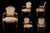 French Louis XV Style Giltwood Chairs, 1800s, Set of 2 For Sale - Image 3 of 9