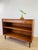 Hans Wegner Vintage 1960s Danish Modern Teak Mini Credenza Cabinet With Bookshelf For Sale - Image 4 of 16