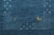 Contemporary Contemporary Pictorial Blue Wool Gift-Sized Rug by Rug & Kilim, India For Sale - Image 3 of 4