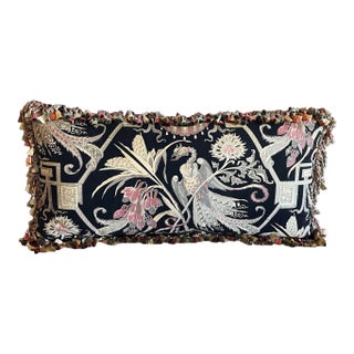 Early 19th Century Textile Pillow and Insert For Sale