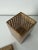 Mid-Century Italian Acrylic Glass and Rattan Box in the style of Christian Dior, 1970 For Sale - Image 3 of 6