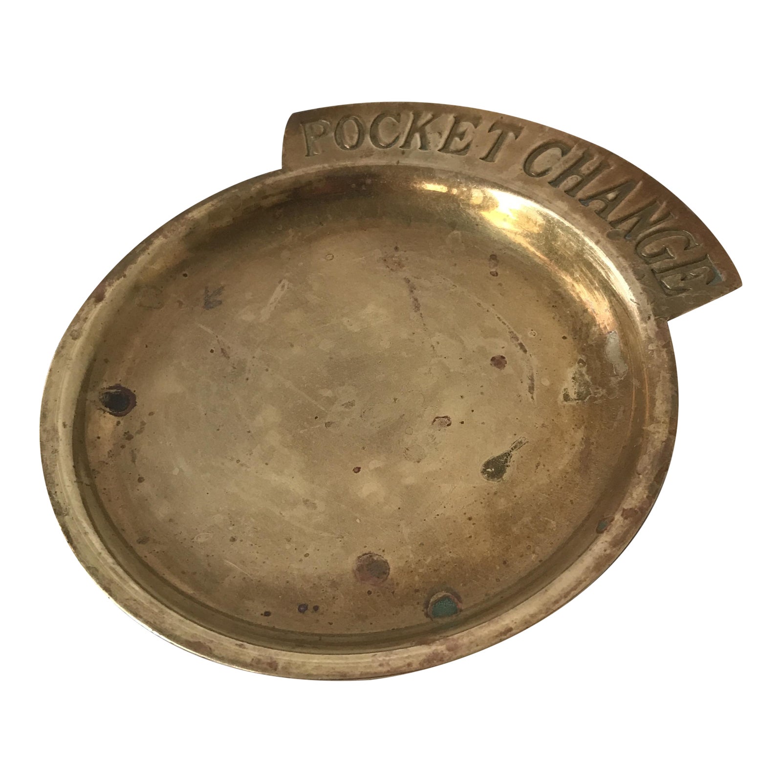 Vintage Brass "Pocket Change" Dish Chairish