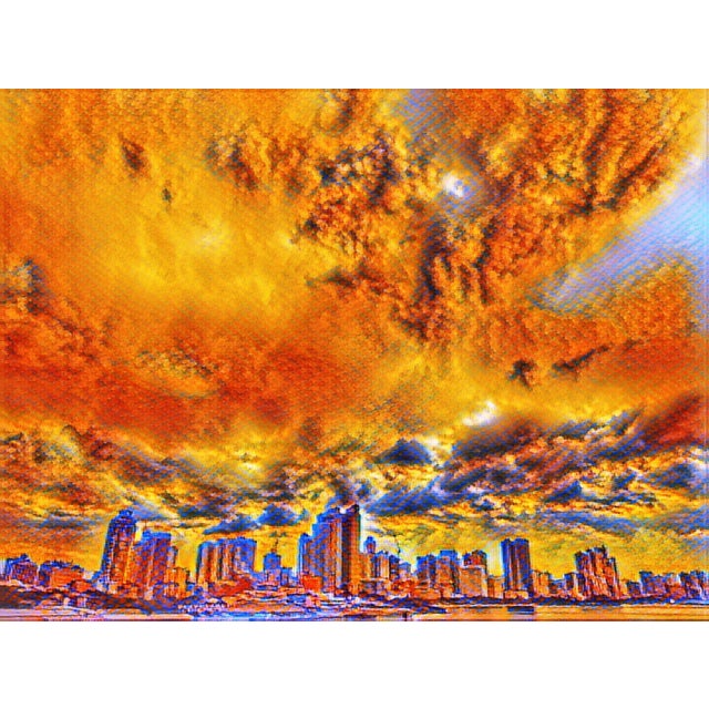 Ian Jones, Manila Sky, Canvas For Sale