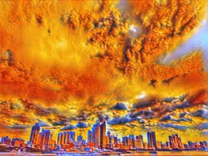 Ian Jones, Manila Sky, Canvas