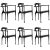 Mid-Century Modern Spanish Gaulino Easy Chairs by Oscar Tusquets, Set of 6 For Sale - Image 10 of 10