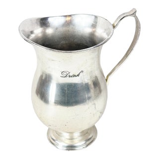 Pottery Barn Hotel Collection Water Pitcher For Sale