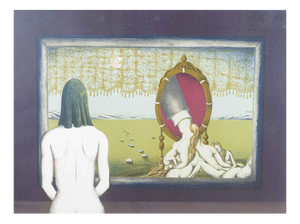 Bert Johnny Nilsson. Surrealist Composition with Nude Figure, 1970, Lithograph