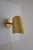 Metal 1950s Brass Wall Lamp From Boréns For Sale - Image 7 of 10